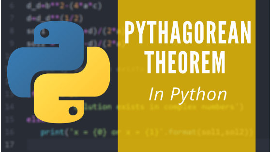 Pythagorean Theorem Professional Calculator -Python