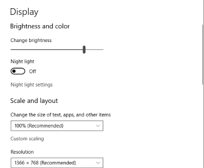 how to lower brightness on windows 10