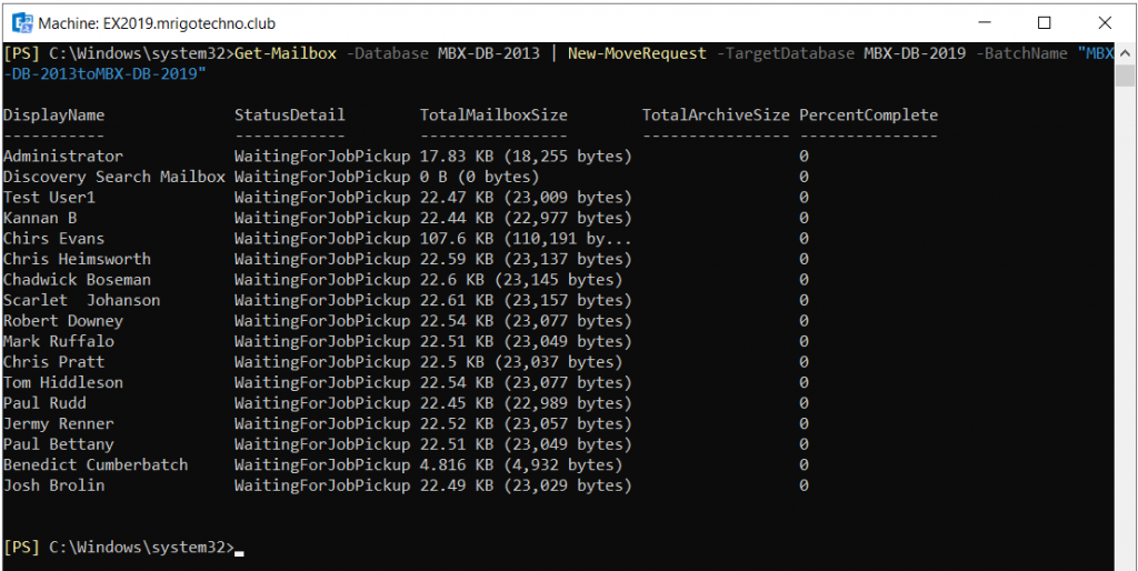  Migrating Exchange Server 2013