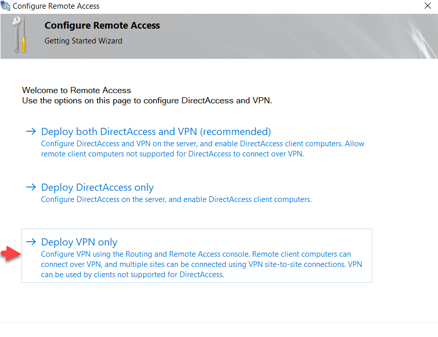 Setup a Secure VPN (SSTP) on Windows Server 2019