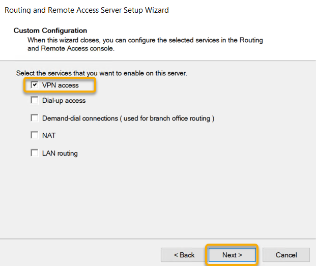 Setup a Secure VPN (SSTP) on Windows Server 2019