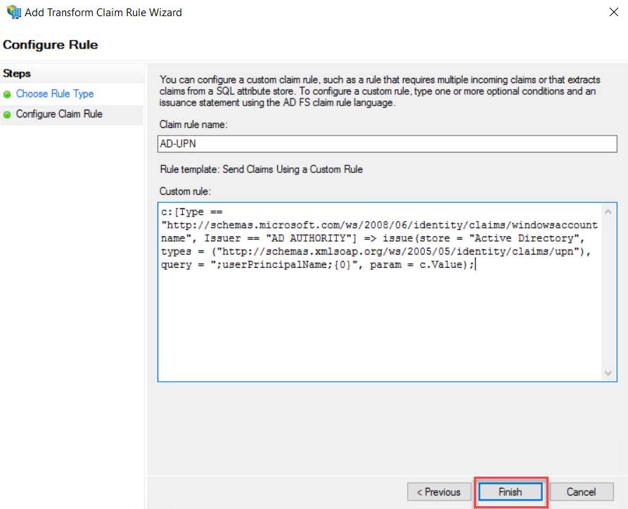 Claims Based Authentication Using ADFS