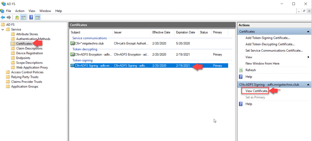 Claims Based Authentication Using ADFS