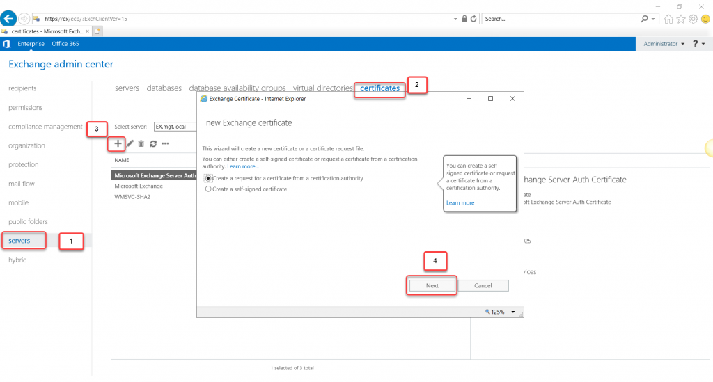 Exchange Server 2019 Installation and Configuration