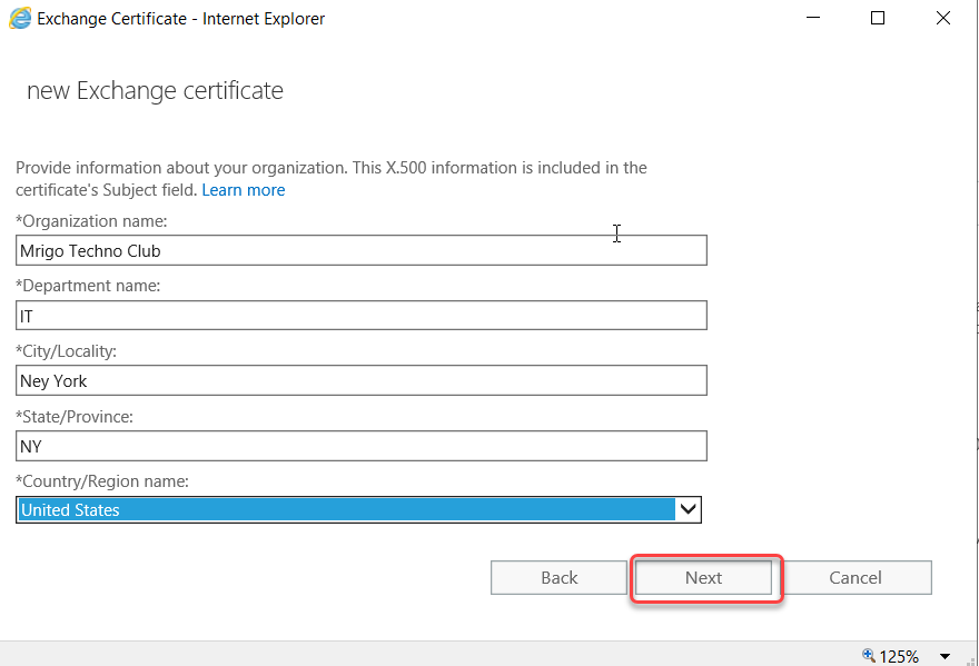 Exchange Server 2019 Installation and Configuration