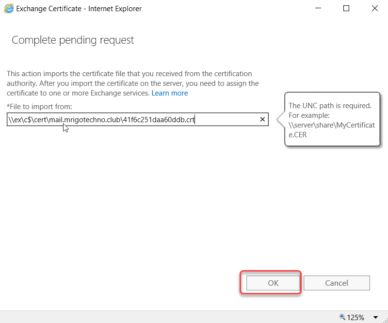 Exchange Server 2019 Installation and Configuration