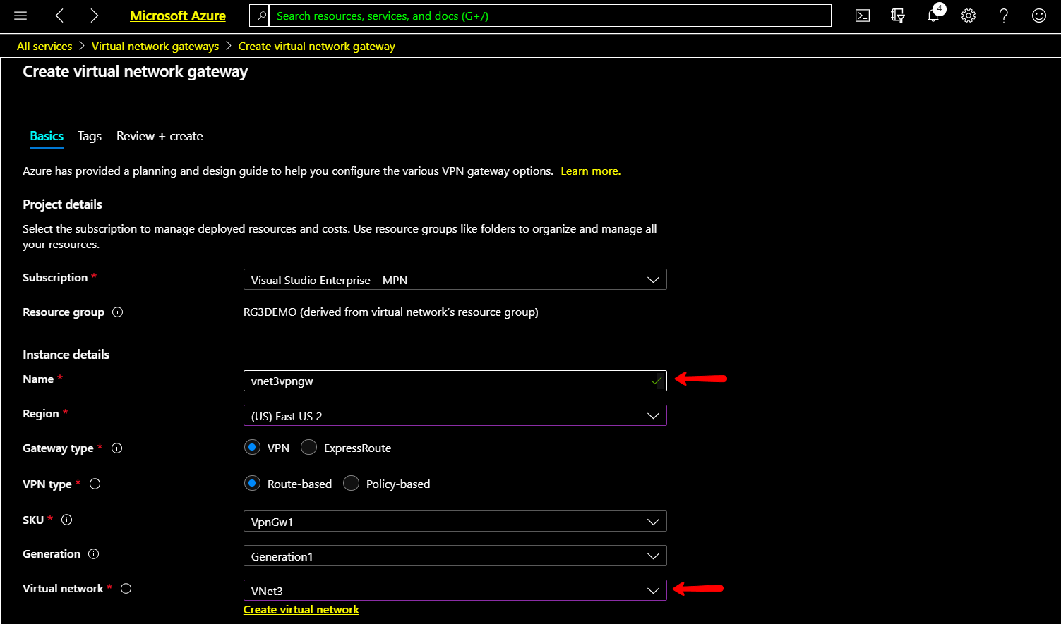 How to Quickly Setup Azure Point to Site (P2S) VPN - Mrigo Technologies