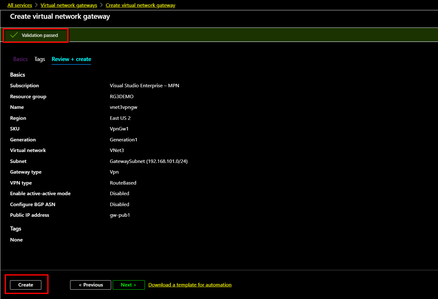 How to Quickly Setup Azure Point to Site (P2S) VPN - Mrigo Technologies