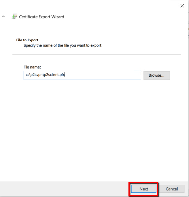 Azure Point to Site VPN Setup