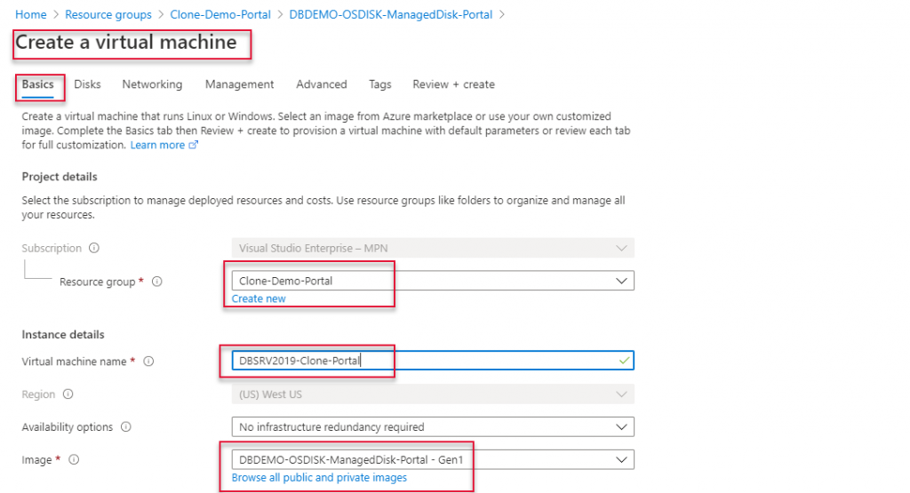 Clone a Virtual Machine