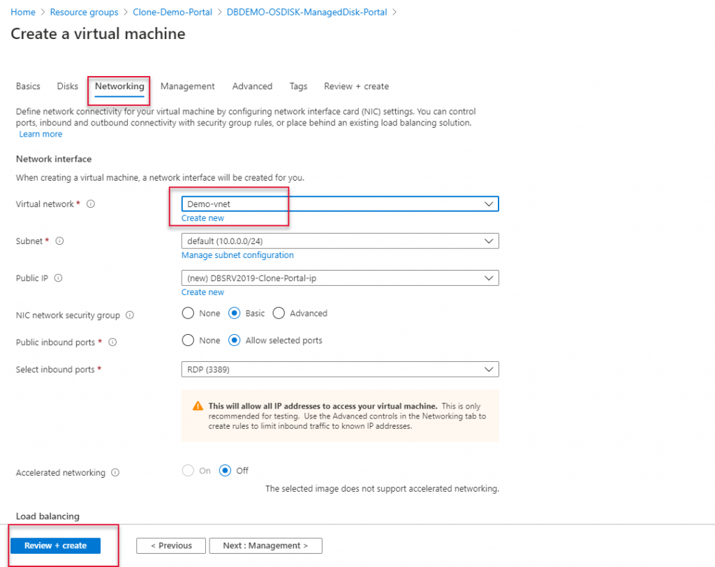 Clone a Virtual Machine