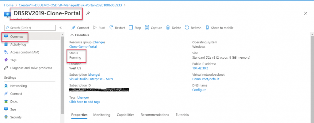 Clone a Virtual Machine