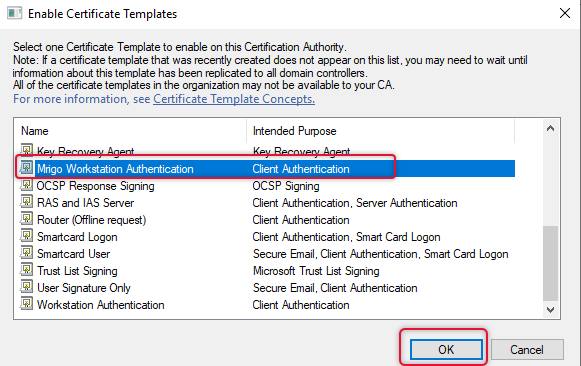 Configure Active Directory Certificate Services