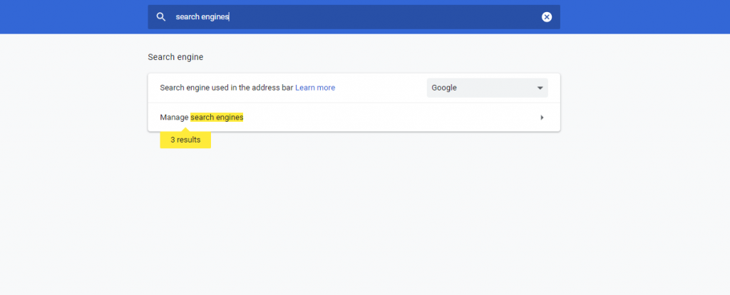 How to Change Search Engine on Chrome