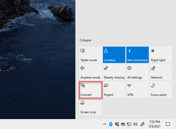 how to turn on bluetooth on windows 10